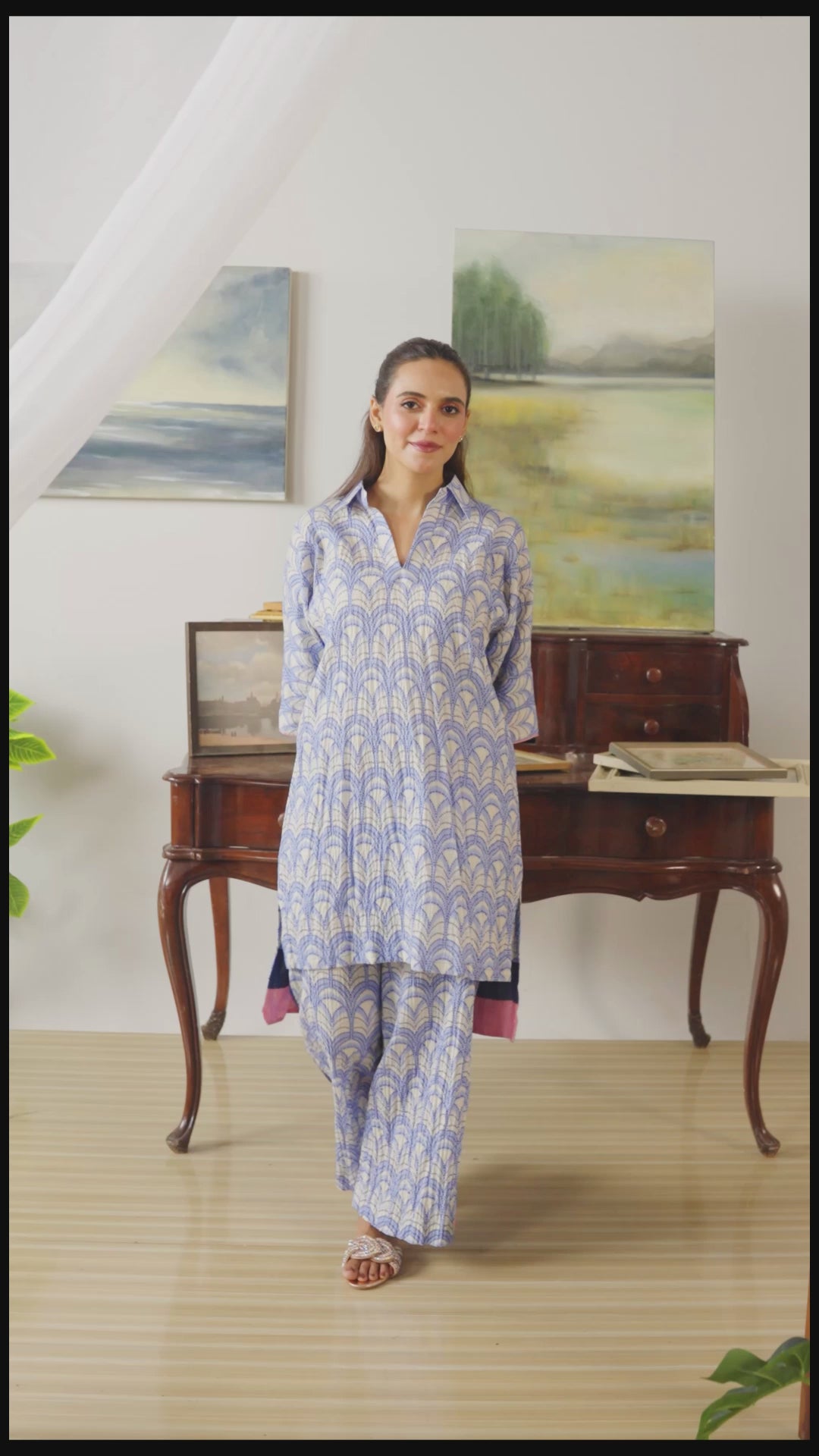 Loomed Light 2 -Piece Co ord set